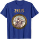 Zeus Ancient Greek God Ancient Greece Mythology T-Shirt - T-Shirt | Royal