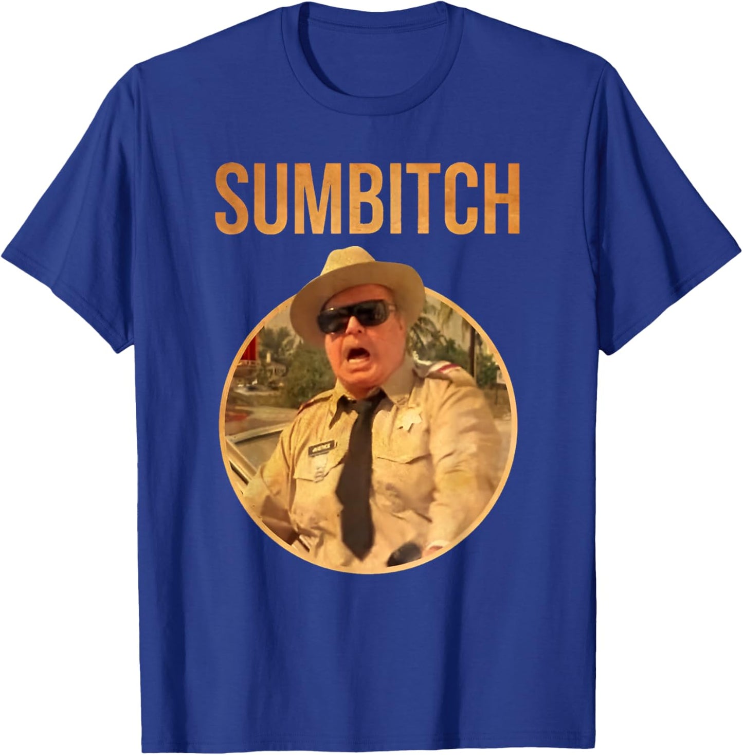 Police Sumbitch T-Shirt - T-Shirt | Royal