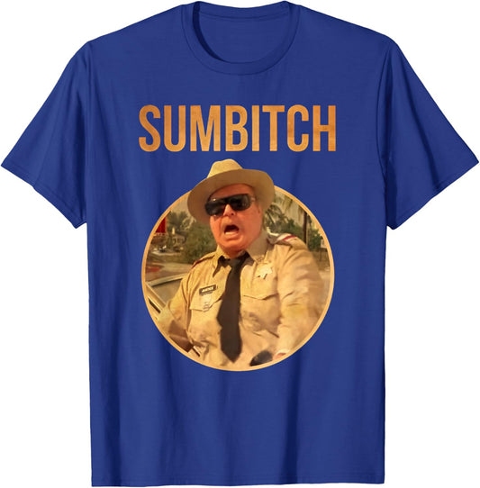 Police Sumbitch T-Shirt - T-Shirt | Royal