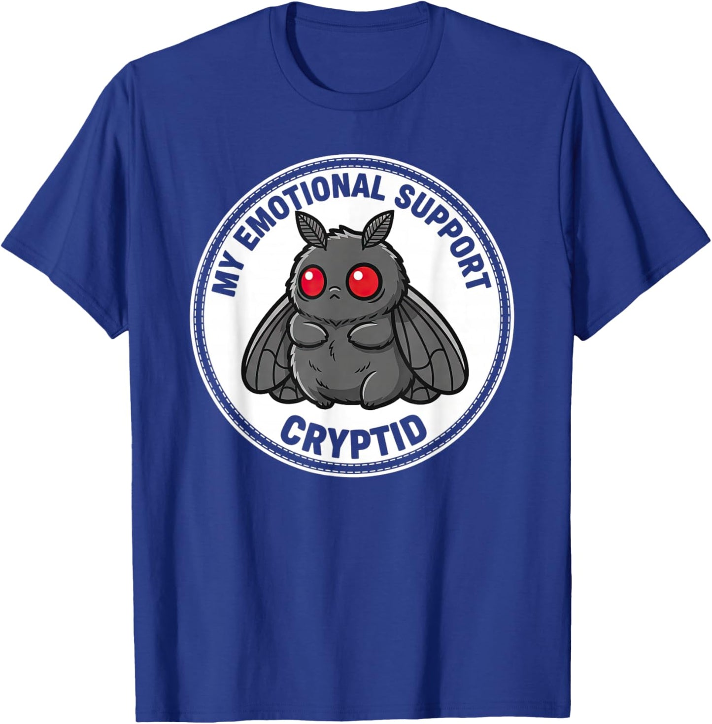 Cute Mothman My Comfort Cryptid T-Shirt - T-Shirt | Royal