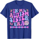 In My Autism Sister Era Retro Disco Family Autism Awareness T-Shirt - T-Shirt | Royal