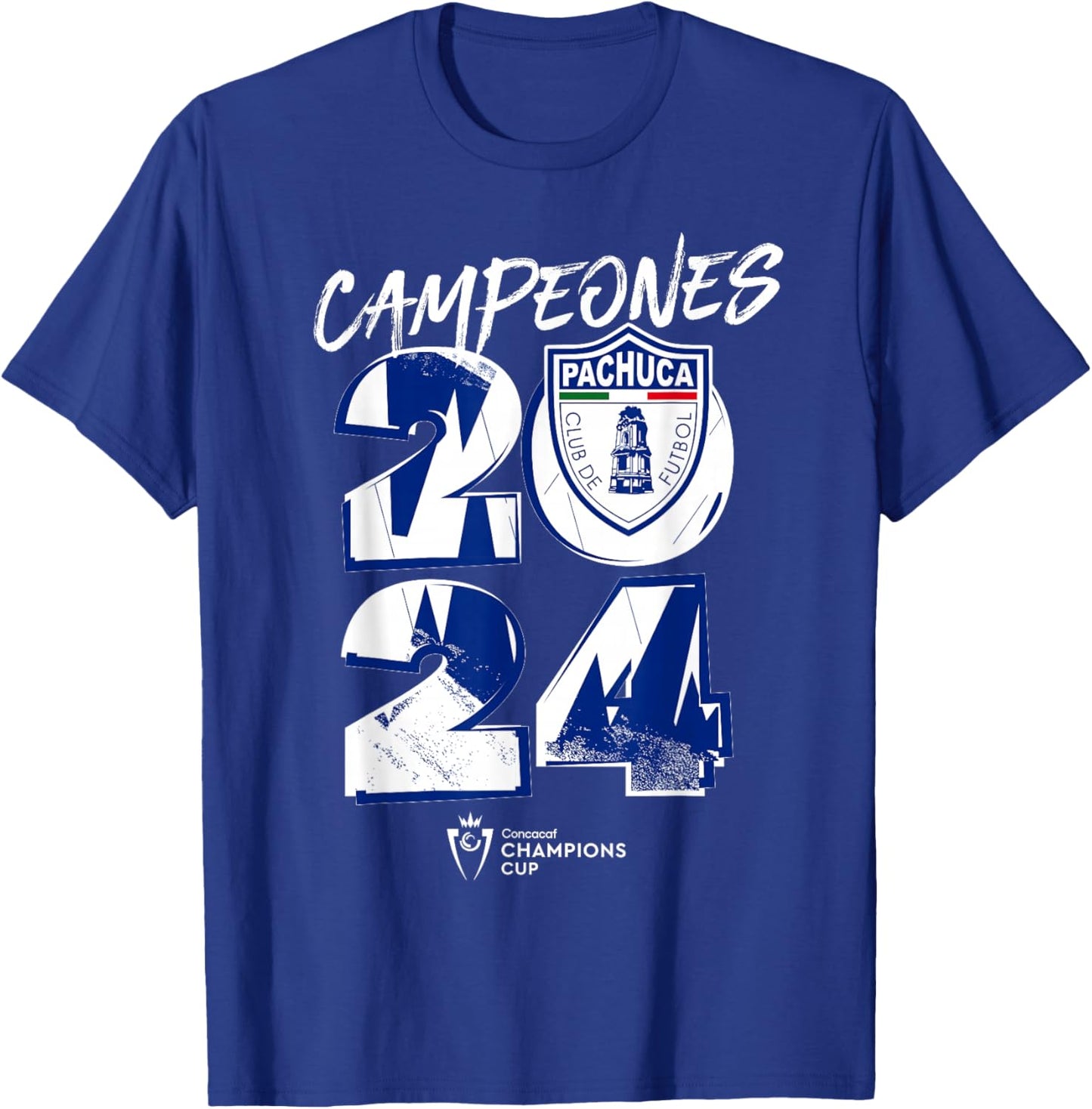 Pachuca Champions! - Concacaf Champions League T-Shirt - T-Shirt | Royal