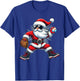 Santa Playing Baseball as Pitcher Boys Kids Teens Christmas T-Shirt - T-Shirt | Royal