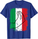 Italia Funny Italian Hand Gesture Pinched Fingers Italy Flag T-Shirt - T-Shirt | Royal