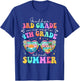 Goodbye 3rd Grade Graduation to 4th Grade First Summer Boys T-Shirt - T-Shirt | Royal