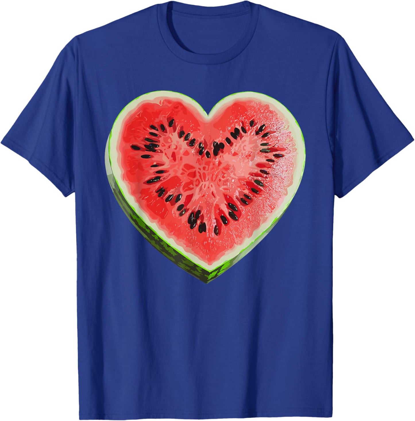 Cool Watermelon Graphic Women Fruit Watermelon Lover T-Shirt - T-Shirt | Royal