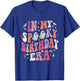 In My Spooky Birthday Era Funny Spooky Halloween Birthday T-Shirt - T-Shirt | Royal