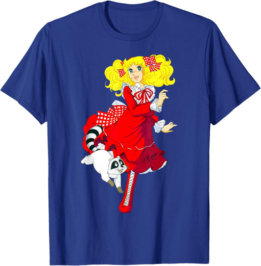 Candy Candy Red Cartoon Japanese Manga Retro 80s T-Shirt - T-Shirt | Royal