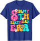 Birthday Party In My 8Th Birthday Era 8 Years Old Kids Girl T-Shirt - T-Shirt | Royal