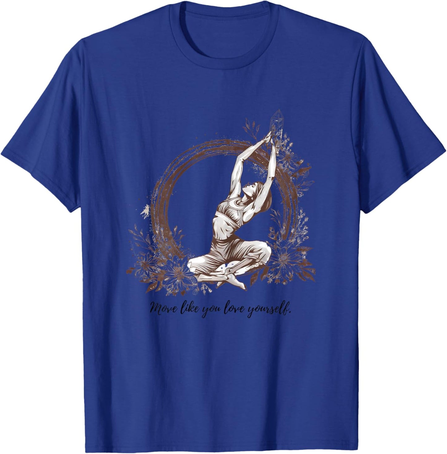 Elevate Your Zen Space with Yoga and Meditation Essentials T-Shirt - T-Shirt | Royal
