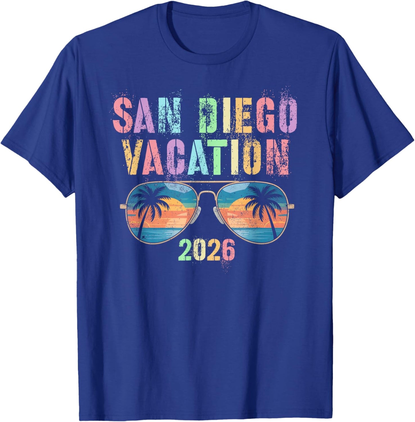 Kids SAN Diego Vacation 2026 Travel Best Ever Trip Matching T-Shirt - T-Shirt | Royal
