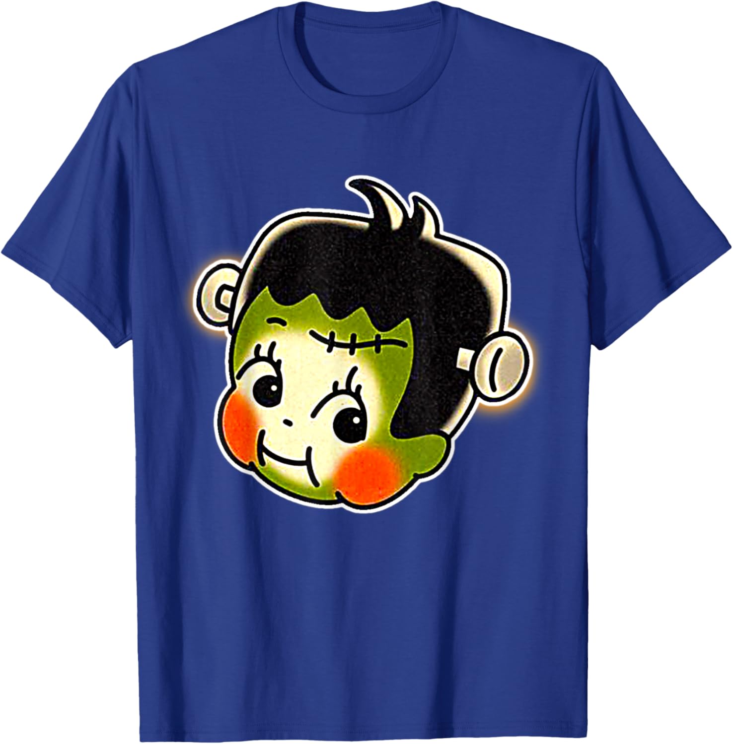 Kewpie Baby Frankenstein T-Shirt - T-Shirt | Royal