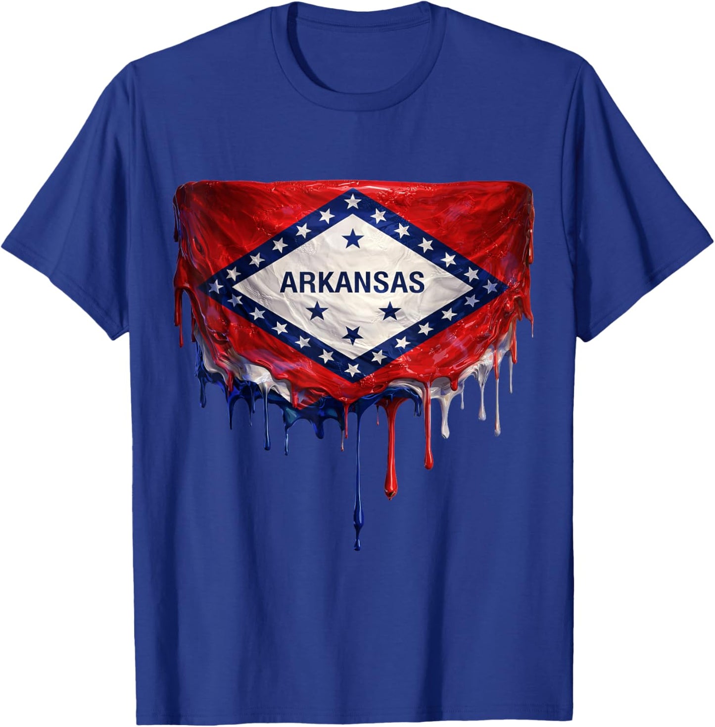 Drapeau de l'Arkansas T-Shirt - T-Shirt | Royal