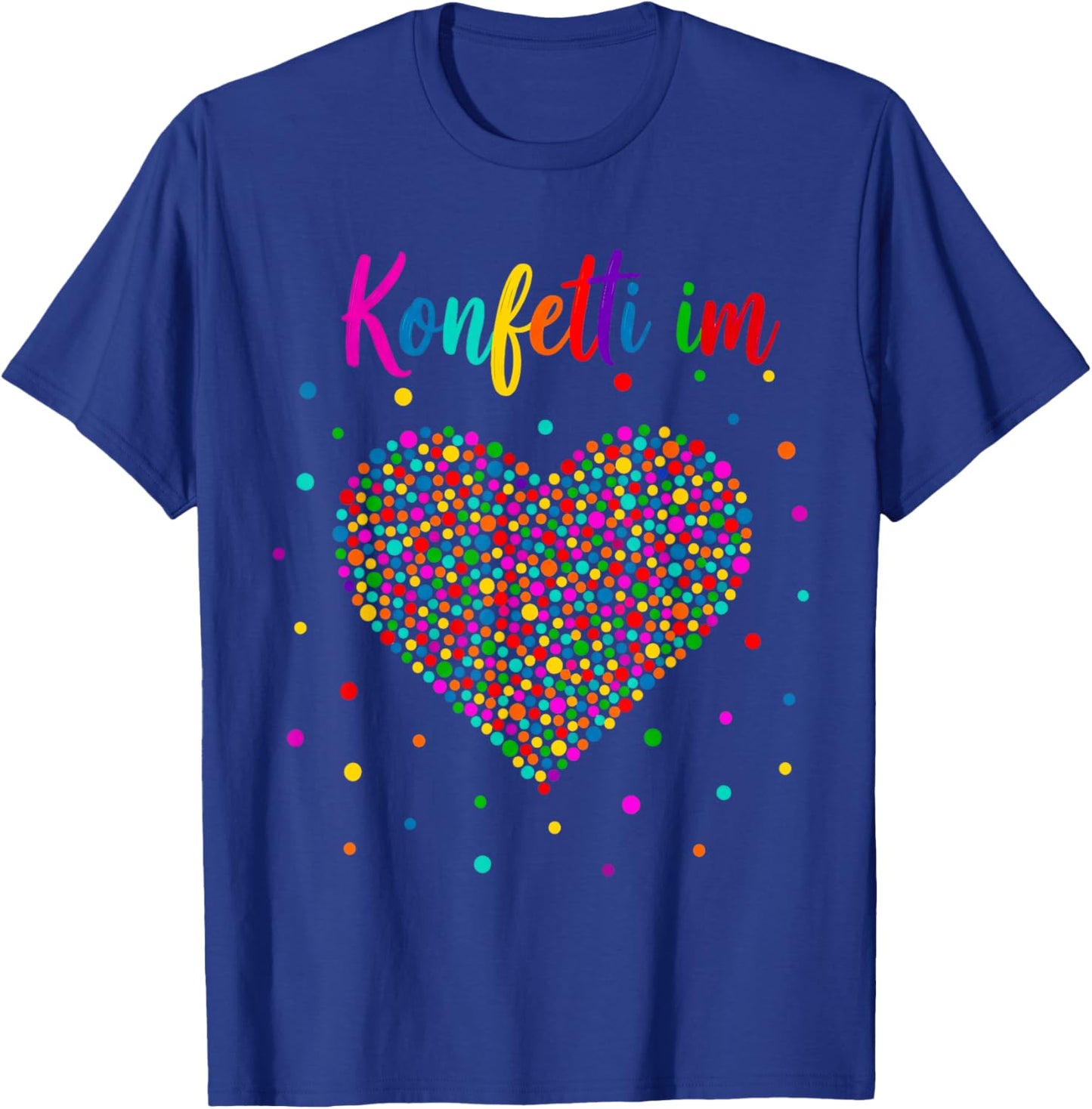 Confetti in the Heart Carnival T-Shirt - T-Shirt | Royal