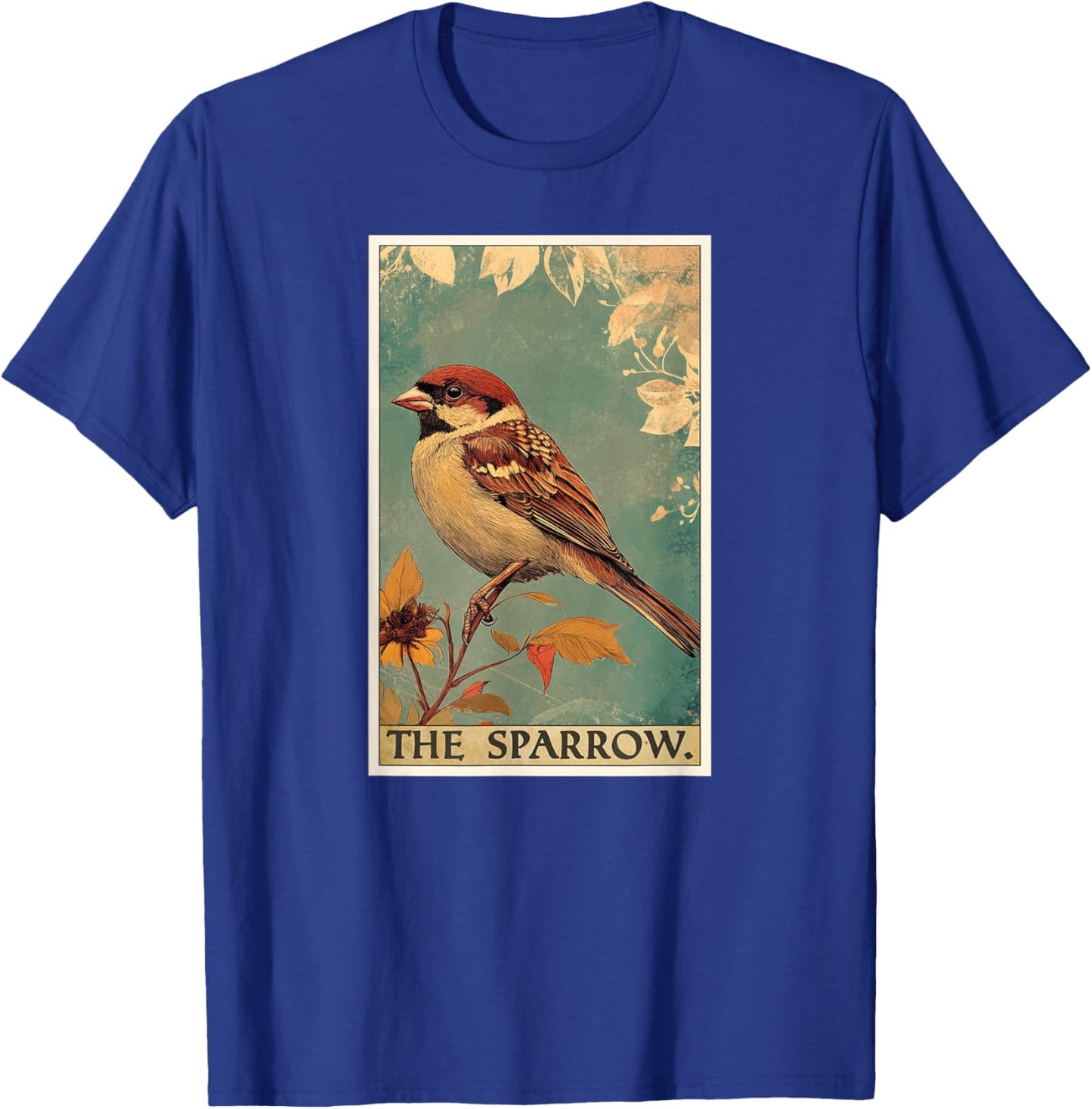 Sparrow Tarot Card Sparrows Sparrow T-Shirt - T-Shirt | Royal