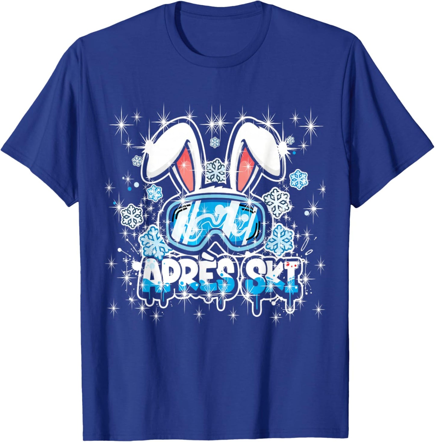 Cool Apres-Ski Crew Spruch Bunny Ski-Hase Sekt Prosecco Beer T-Shirt - T-Shirt | Royal