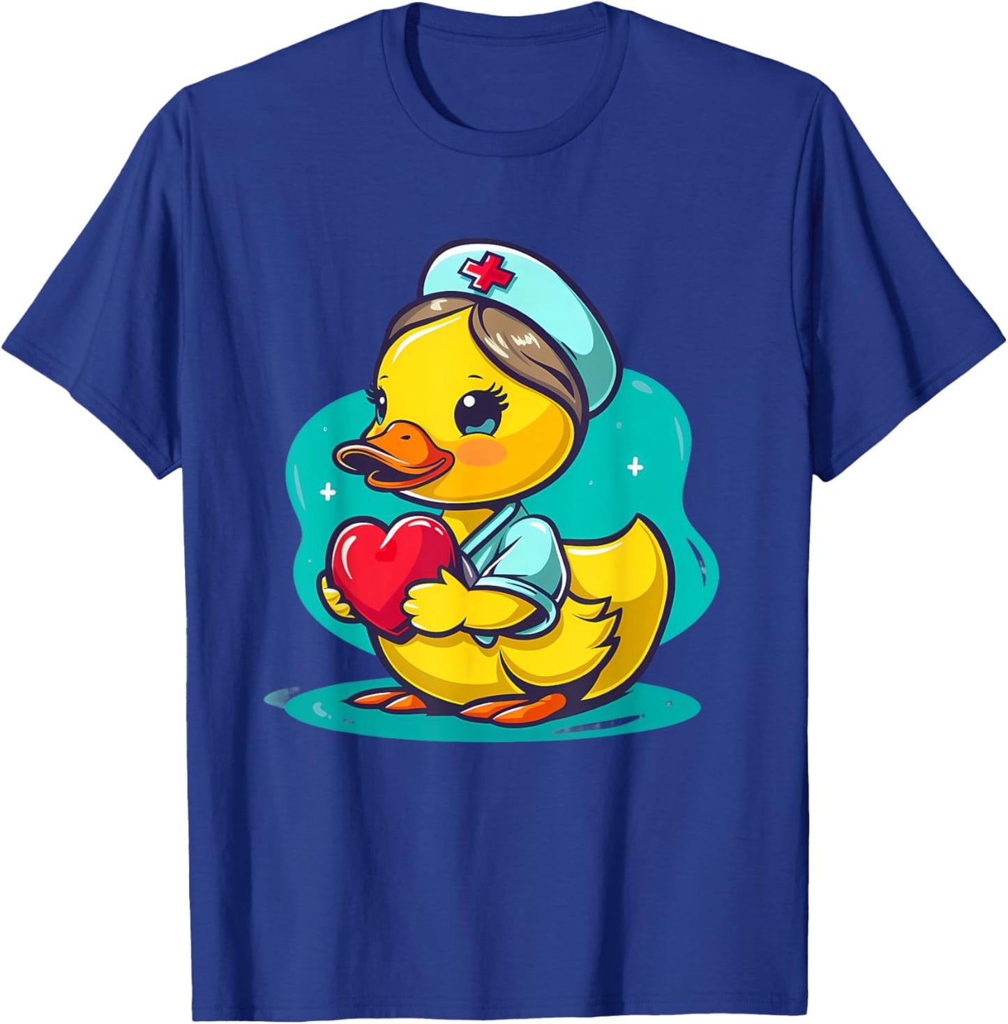 Nurse Appreciation Medical Rubber Duck Rubber Duck Nurse T-Shirt - T-Shirt | Royal
