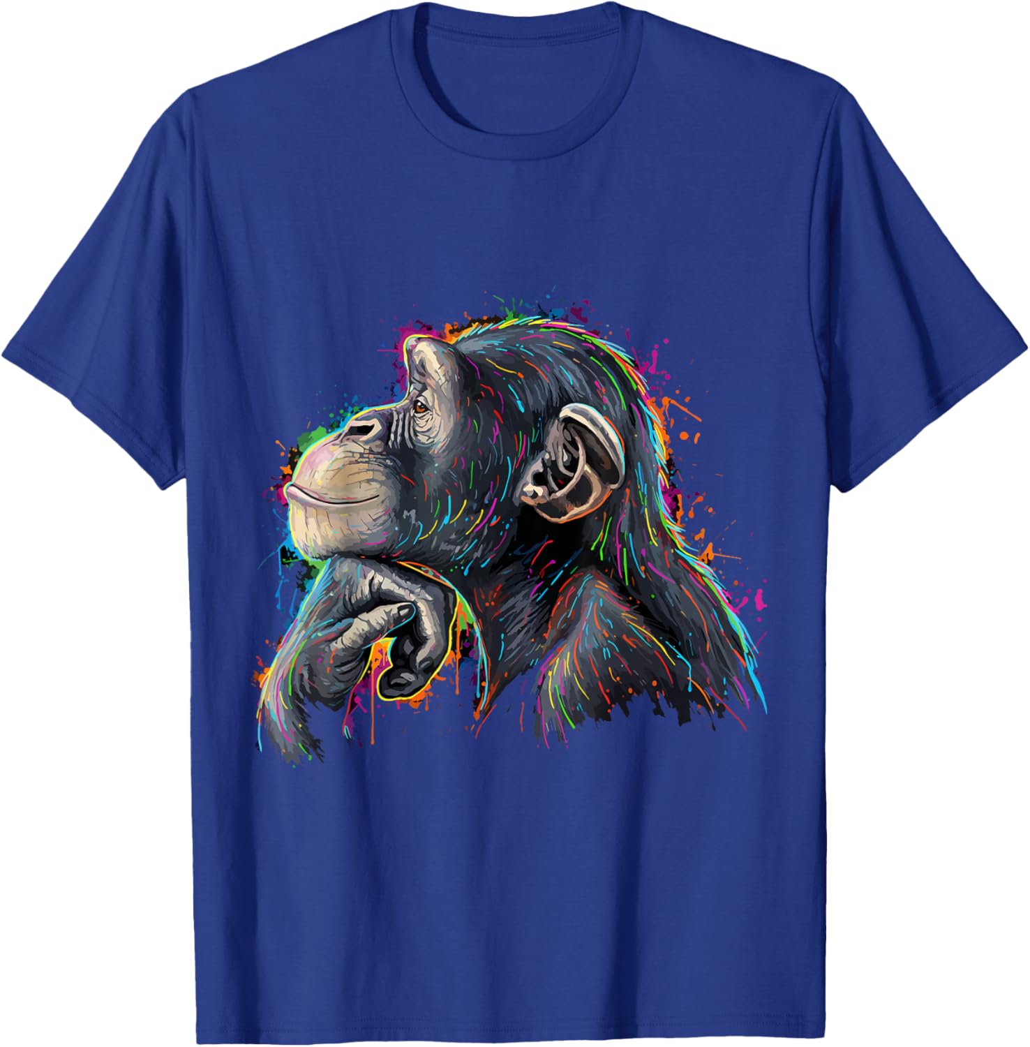 Rage Bait Monkey Lion Funny Brain Rot Viral Meme Gen Alpha T-Shirt - T-Shirt | Royal