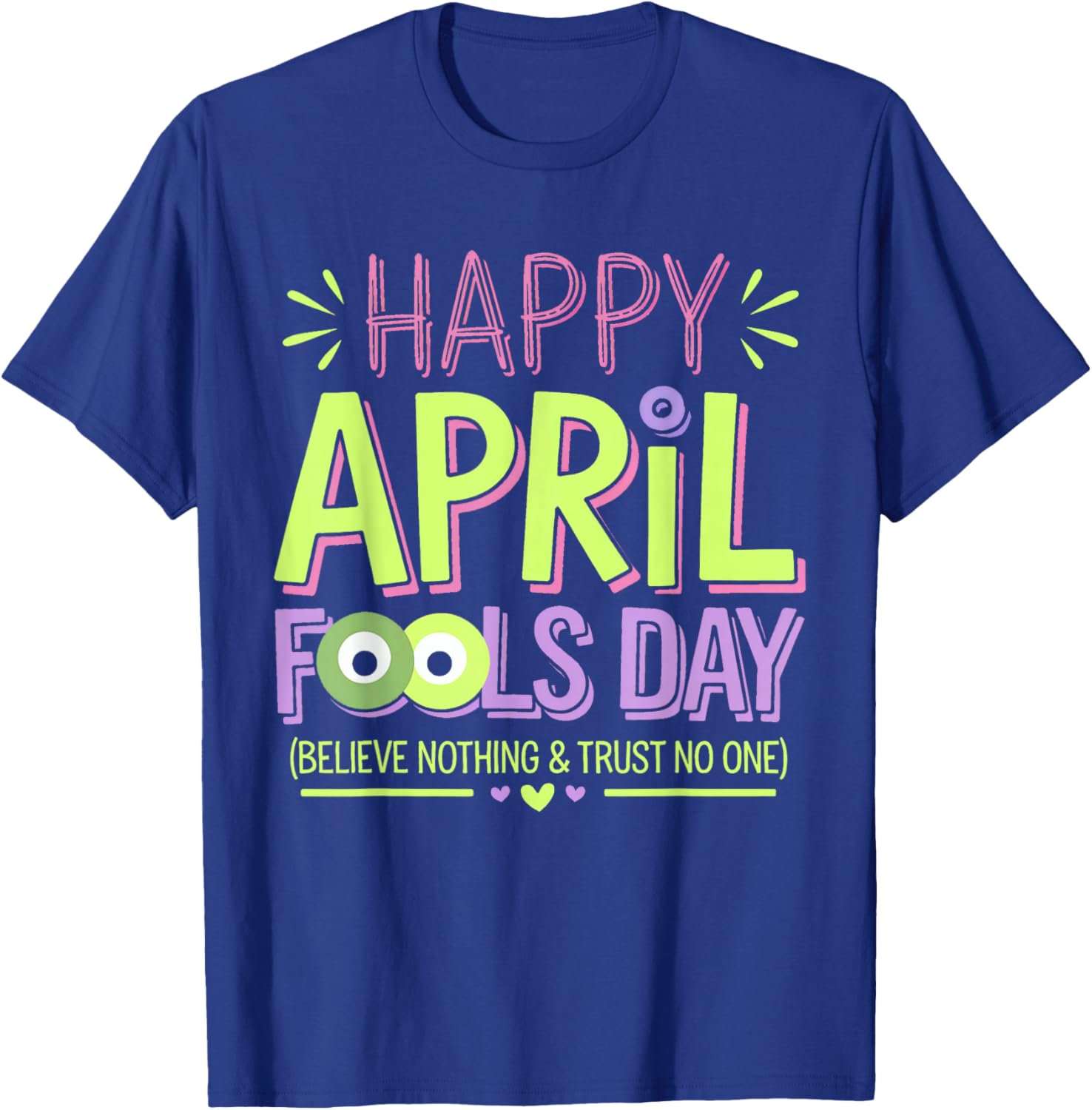 April Fools Day Pranks Shirt Kit 1st April Jokes kids Adults T-Shirt - T-Shirt | Royal