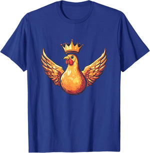 Funny Wings Costume for Chicken and King Lovers T-Shirt - T-Shirt | Royal