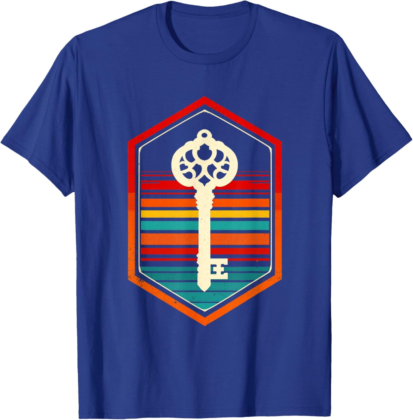 Vintage Key T-Shirt - T-Shirt | Royal