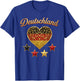 Deutschland Sterne und Herz Germany T-Shirt - T-Shirt | Royal