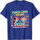 Punta Cana Squad 2026 Tropical Vacation Crew T-Shirt - T-Shirt | Royal