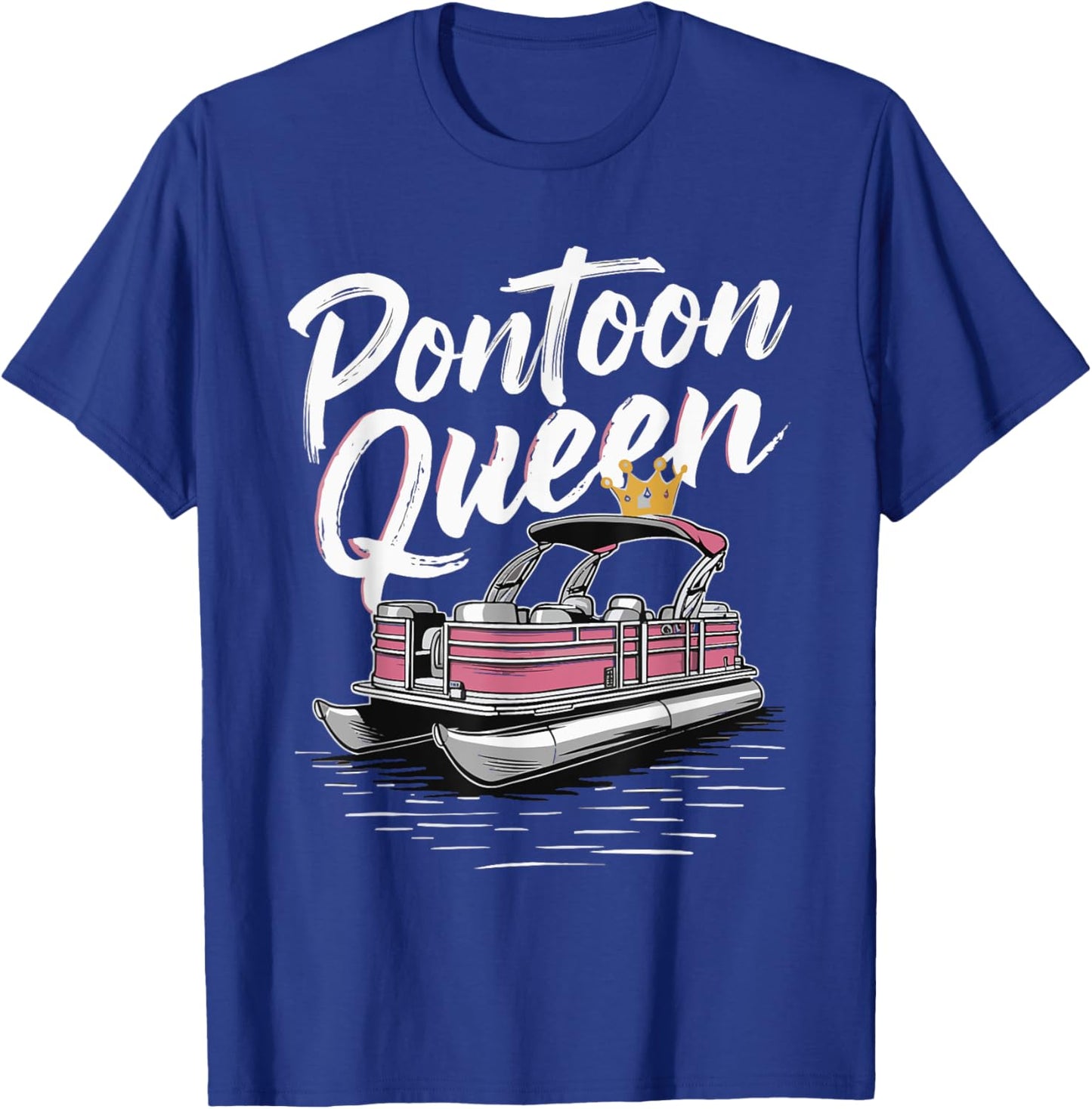 Pontoon Queen T-Shirt - T-Shirt | Royal