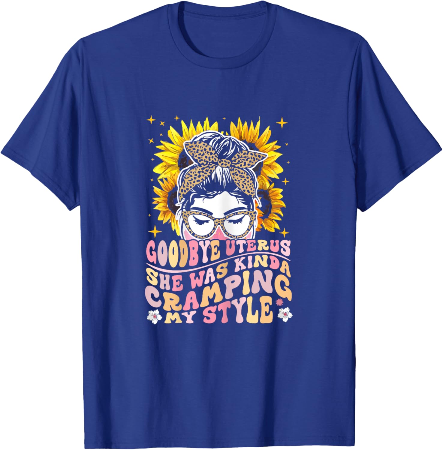 Uterus Removal Hysterectomy Recovery Surgery T-Shirt - T-Shirt | Royal