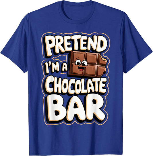 Pretend I'm A Chocolate Bar T-Shirt - T-Shirt | Royal