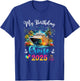 My Birthday Cruise 2025 Vacation Men Women Birthday Trip T-Shirt - T-Shirt | Royal