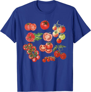 Tomate Saison Jardinage Légumes Fermier Ferme Hommes Femmes Enfant T-Shirt - T-Shirt | Royal