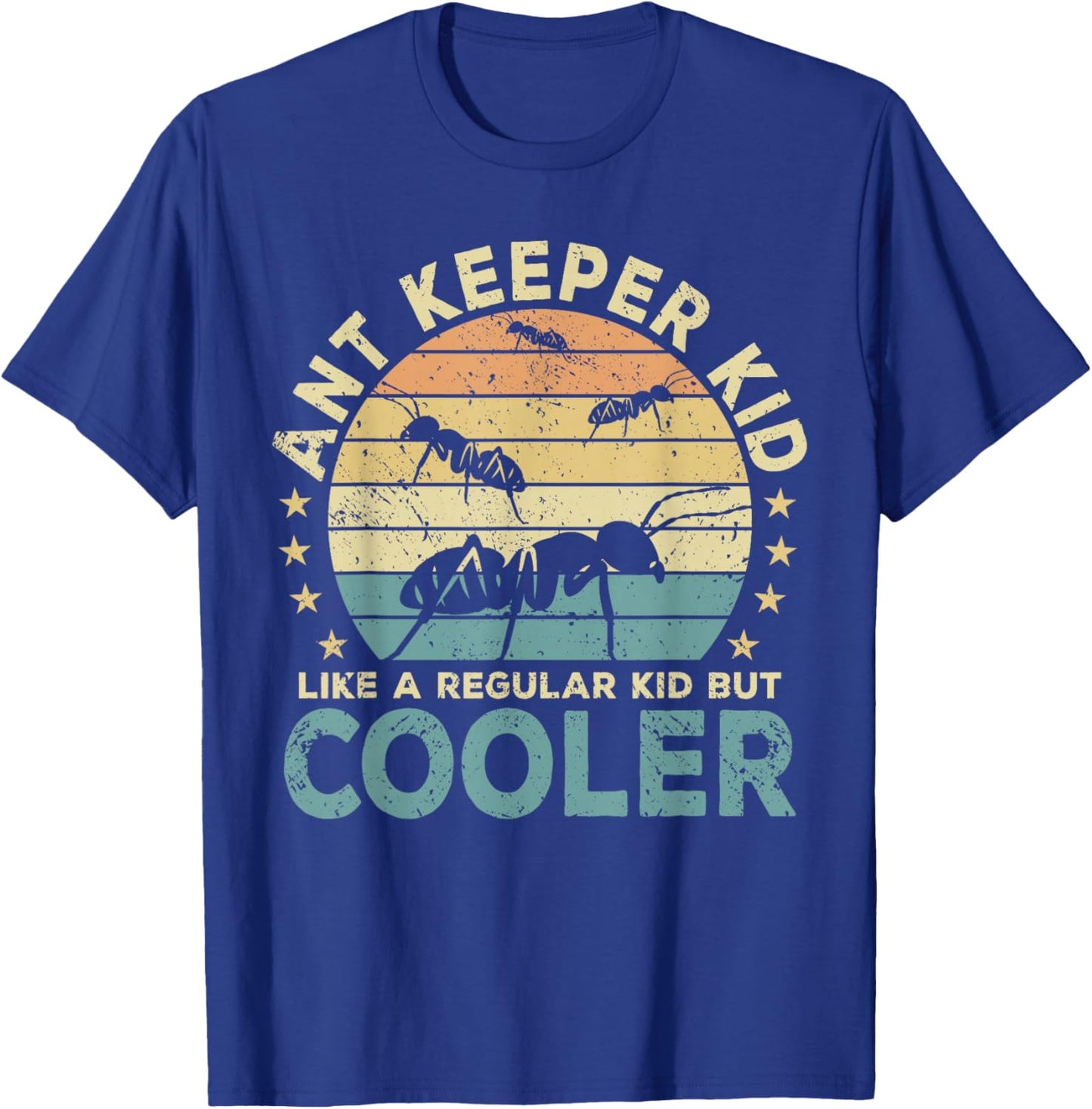 Ant Keeper Kid Ants Funny Ant Keeping T-Shirt - T-Shirt | Royal
