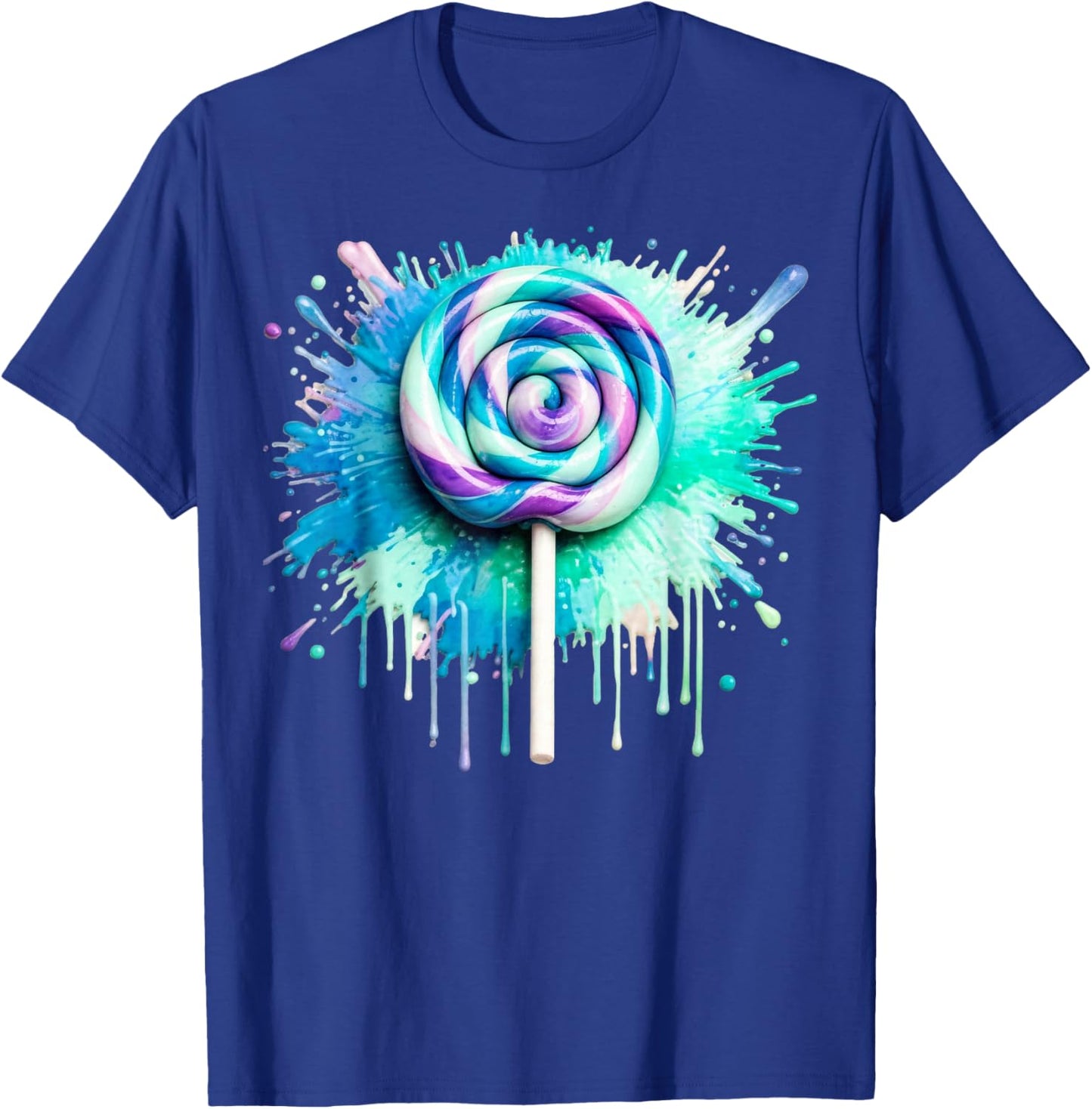 Candy Candy Costume Women's Carnival Lollipop Costume T-Shirt - T-Shirt | Royal