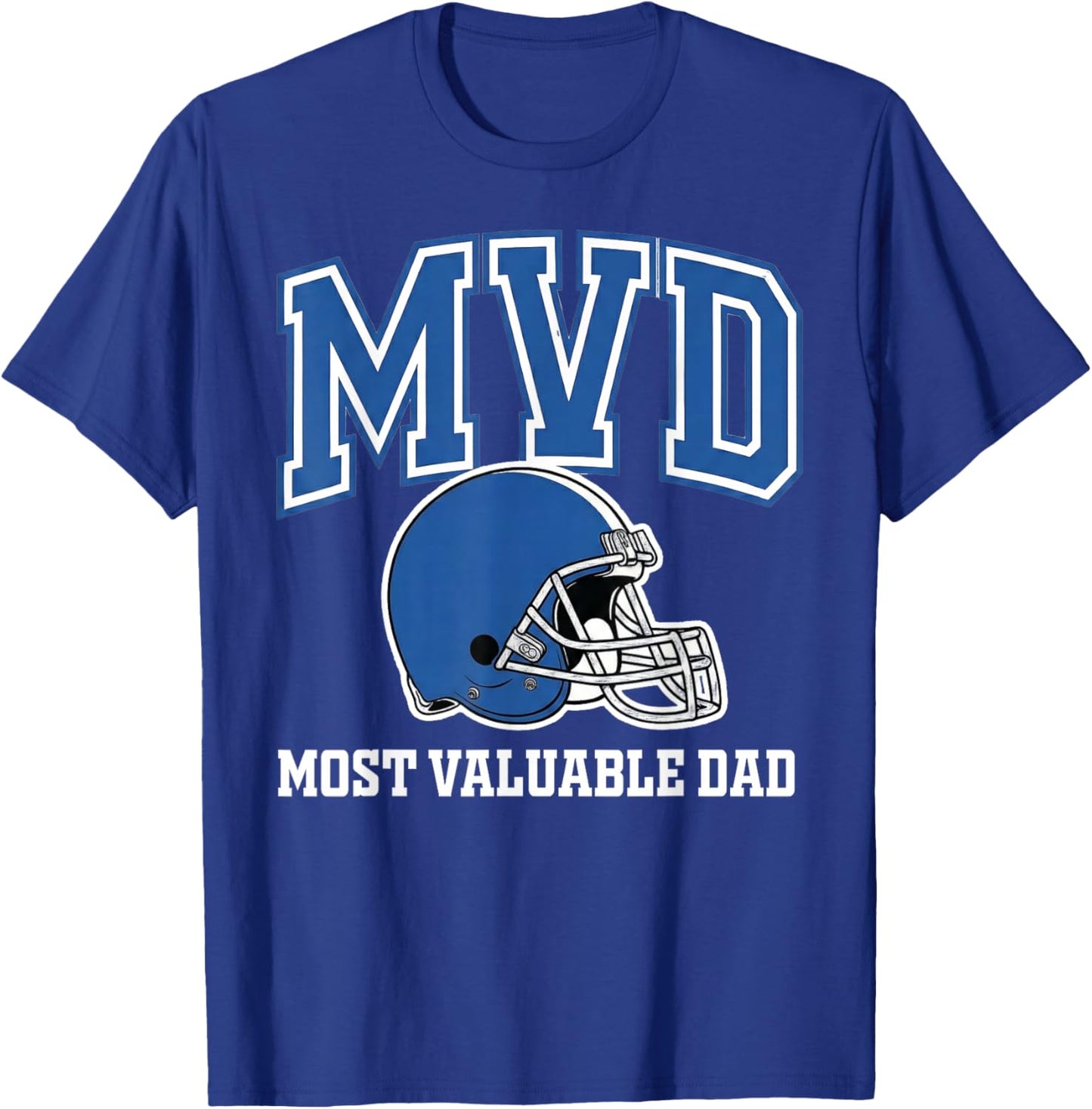 MVD Most Valuable Dad T-Shirt - T-Shirt | Royal