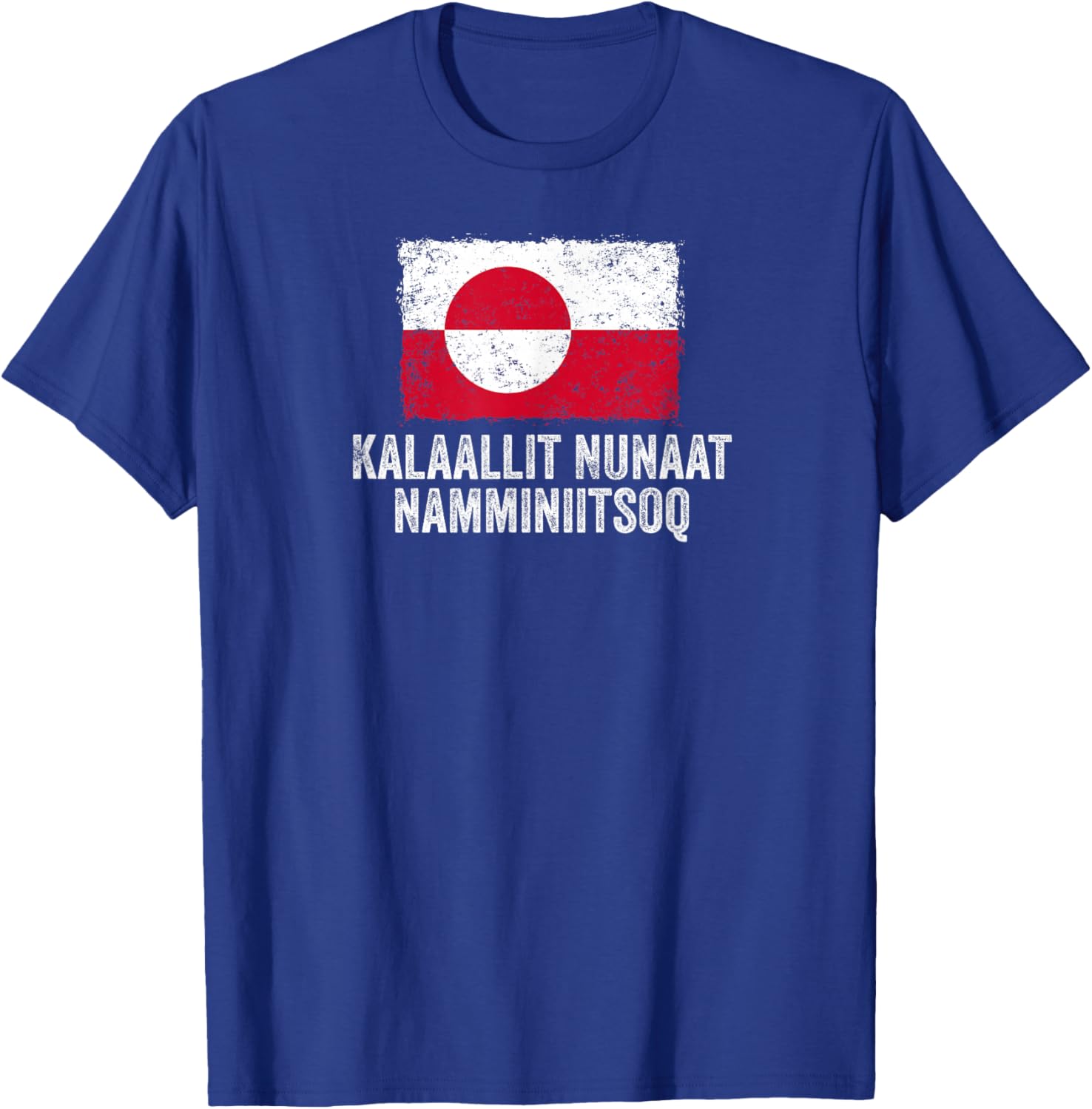 Kalaallit Nunaat, Free Greenland, Greenland Flag T-Shirt - T-Shirt | Royal