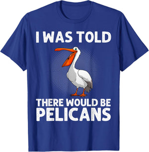 Cool Pelican Design Women Kids Pelican Bird Pelican T-Shirt - T-Shirt | Royal