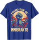 Proud Son of Immigrants Diversity Heritage Gift T-Shirt - T-Shirt | Royal