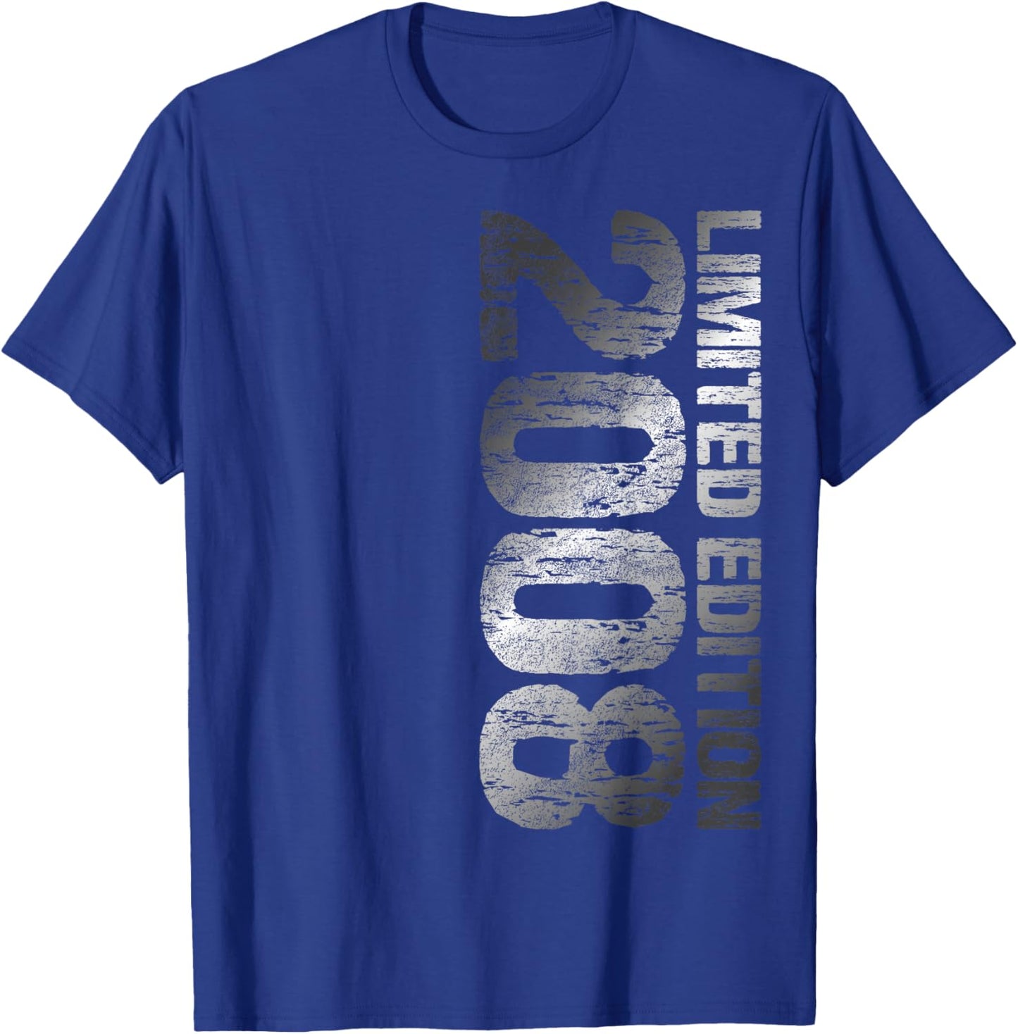 2008 Mann Frau 18. Geburtstag Limited Edition 18 T-Shirt - T-Shirt | Royal