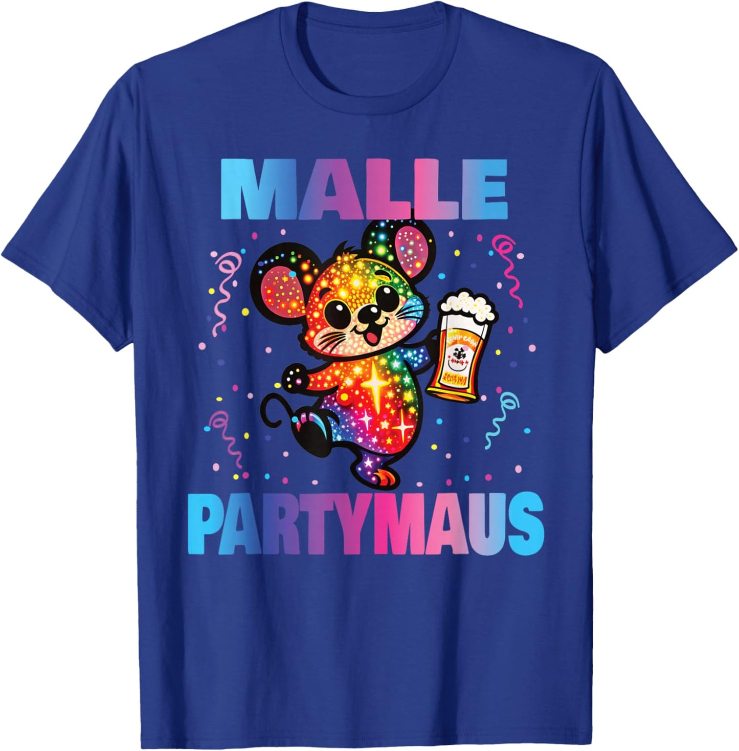 Malle Party Gruppenshirt Mallorca Outfit Damen Herren Party T-Shirt - T-Shirt | Royal