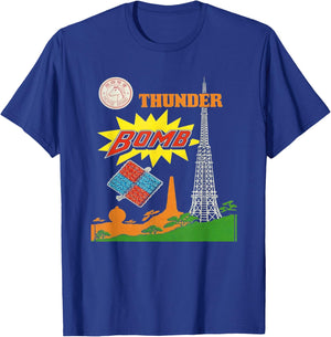 Fun Retro Style Vintage Firework T-Shirt - T-Shirt | Royal
