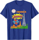 Fun Retro Style Vintage Firework T-Shirt - T-Shirt | Royal