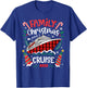 Family Christmas Cruise 2025 Family Matching Merry Christmas T-Shirt - T-Shirt | Royal