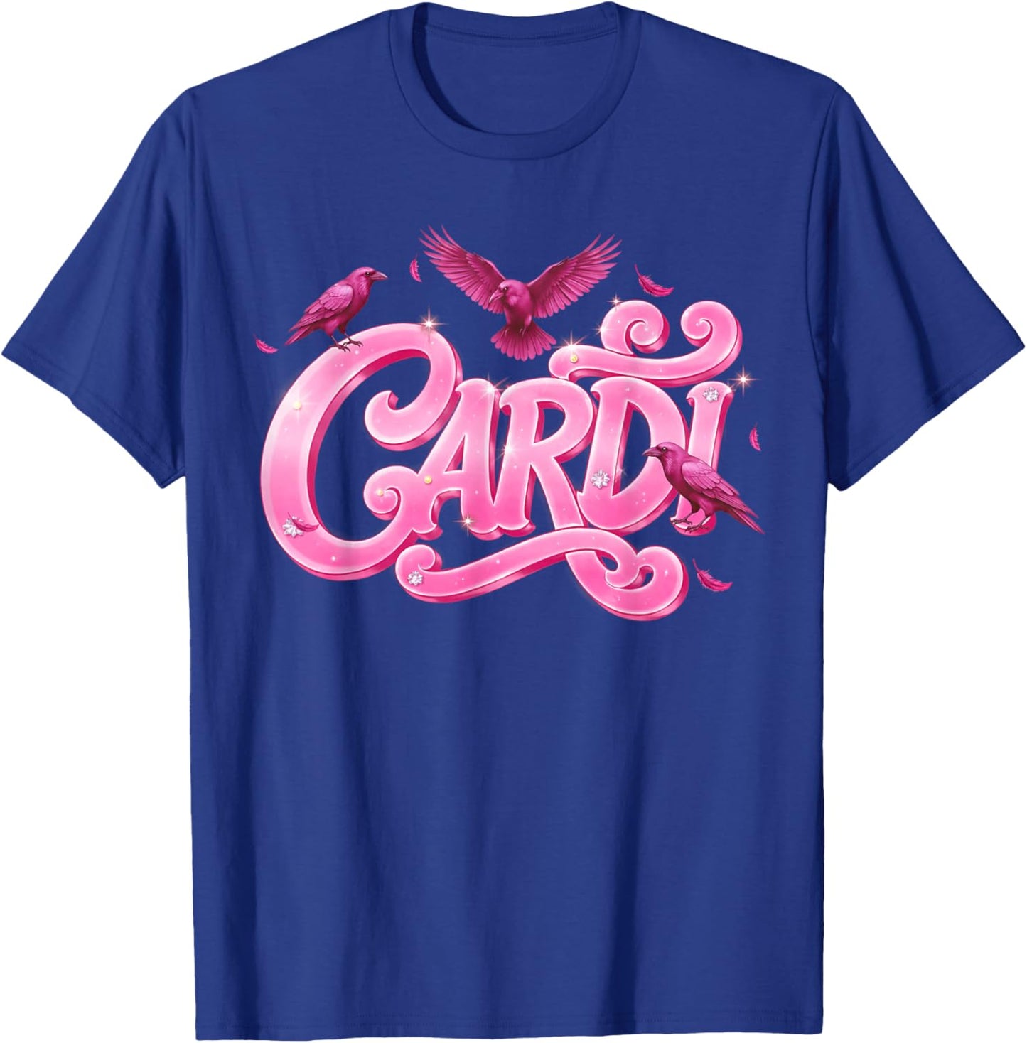 Cardi First Name Birthday Personalized Women Kids T-Shirt - T-Shirt | Royal