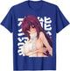 Japanese Beautiful Kawaii Anime Lewd Waifu Otaku Manga T-Shirt - T-Shirt | Royal