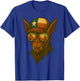 Texas Chupacabra Desert Reflection Mythical Cryptid Art T-Shirt - T-Shirt | Royal