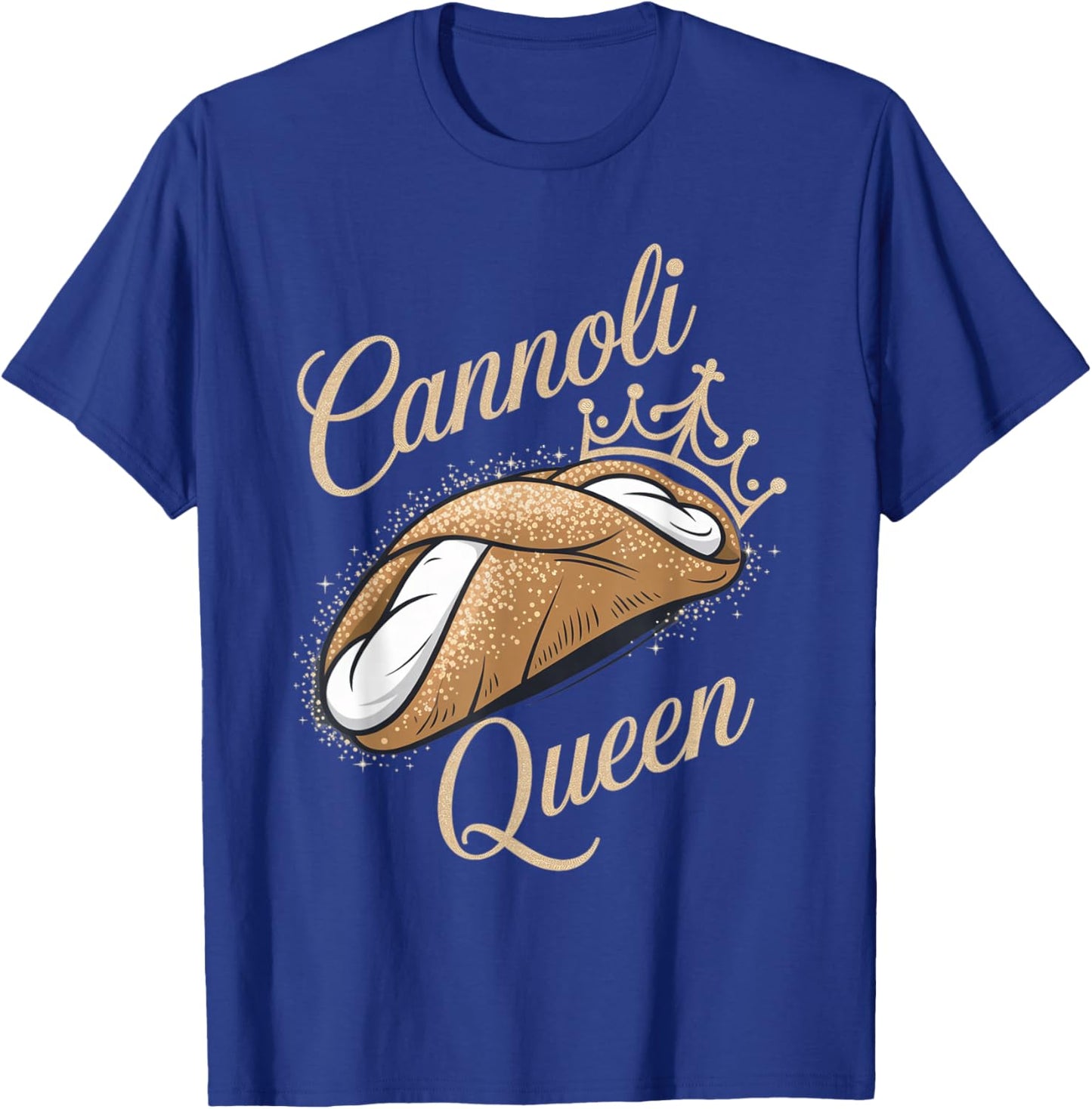 Cannoli Queen T-Shirt - T-Shirt | Royal