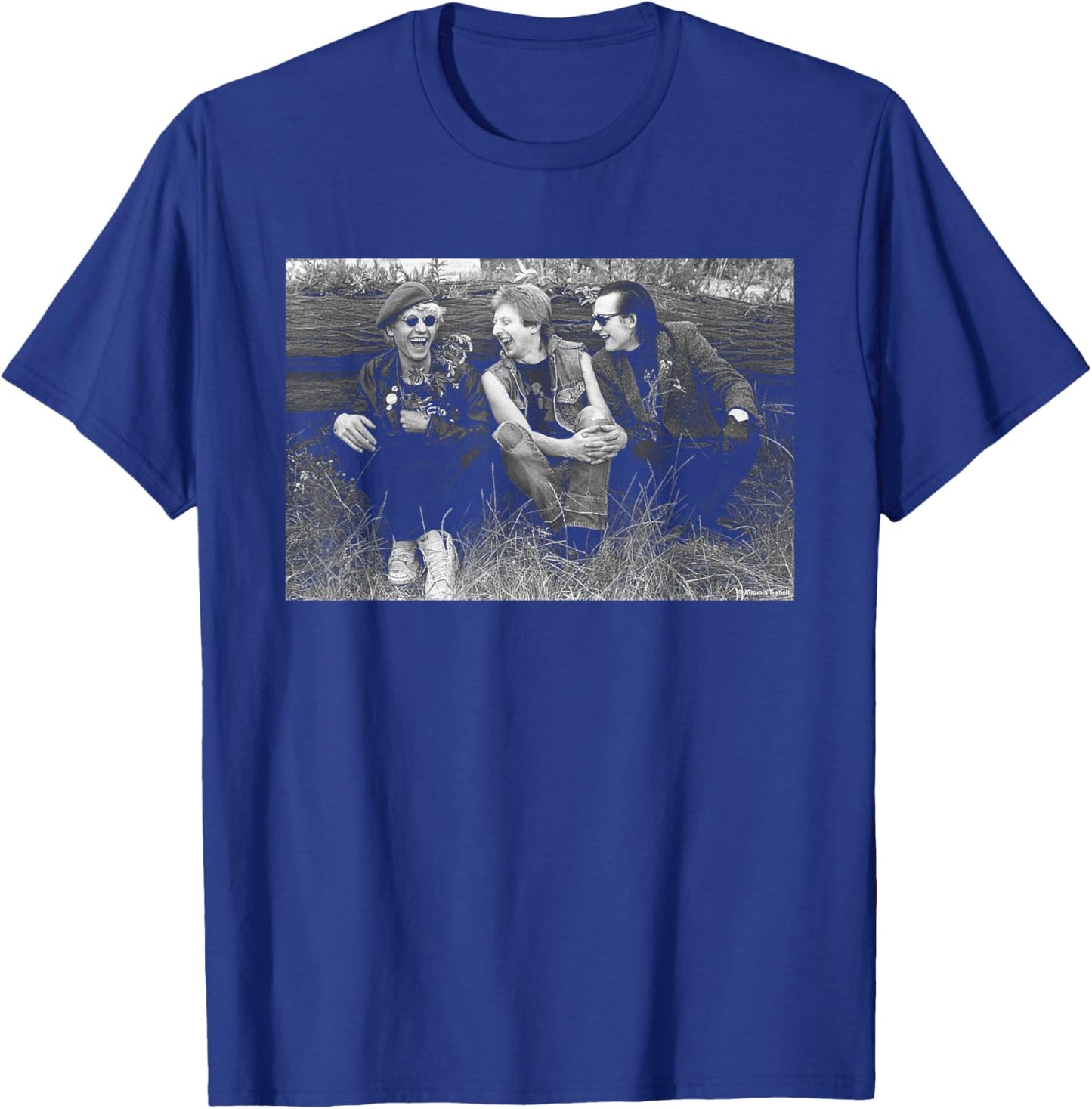The Damned Band In Nature By Virginia Turbett T-Shirt - T-Shirt | Royal