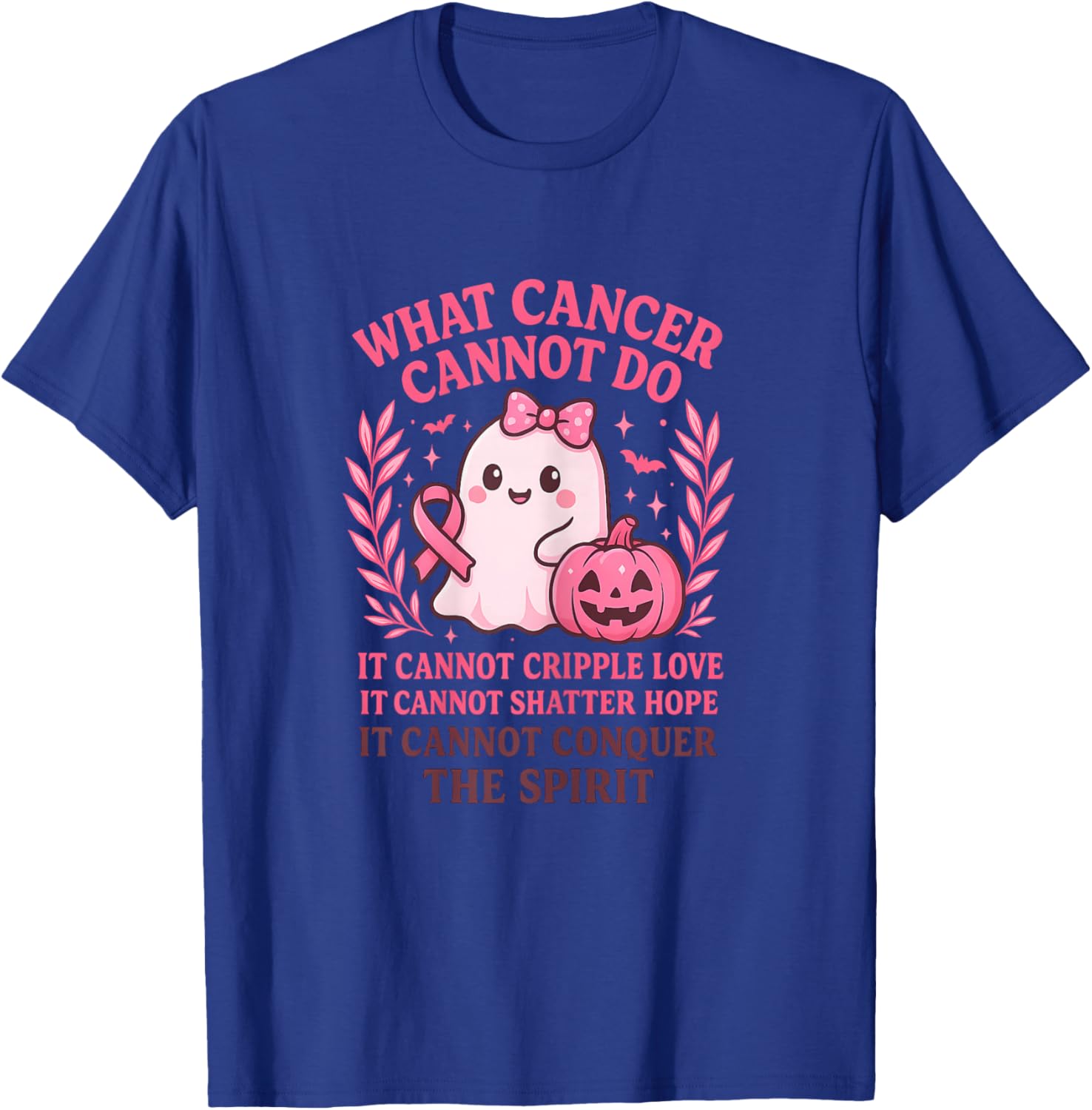 Breast Cancer Awareness Women Survivor T-Shirt - T-Shirt | Royal