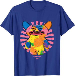 Fuggler Grin Grin Snuggler Retro Japanese Text Kids T-Shirt - T-Shirt | Royal